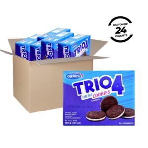 Box of 24 Trio4 Vanilla Cream Biscuits