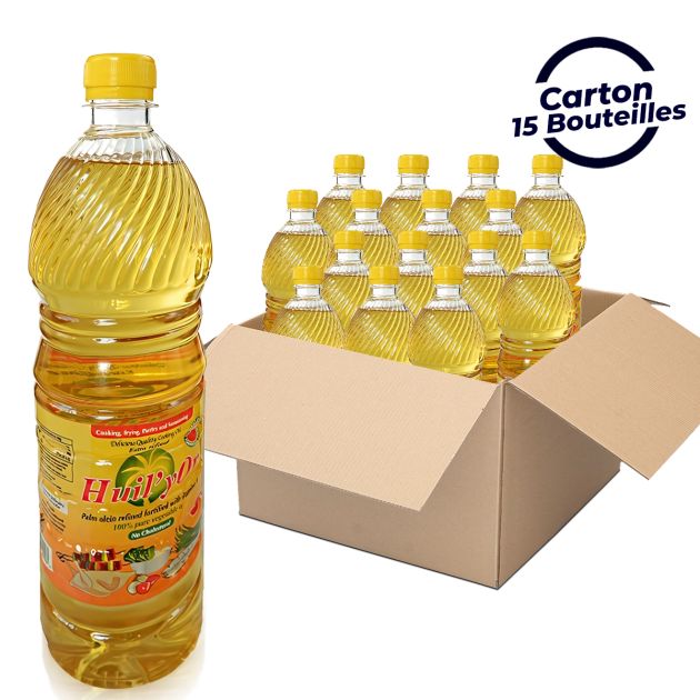 Yor Cooking Oil. carton of 15 bottles 1L