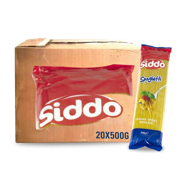 Siddo Spaghetti 500g, catoon of 20