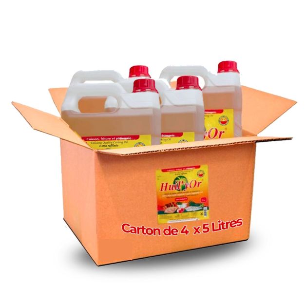 Refined Palm oil .carton of four 5L