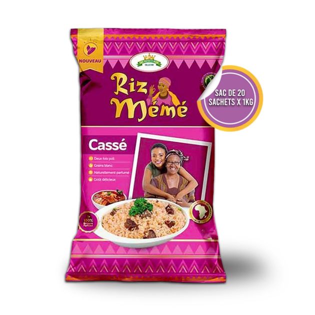 Même Cassé Rice 20 sachats (1kg)