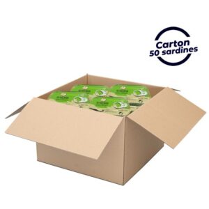 Spicy Canned Fish carton of 50 sadines
